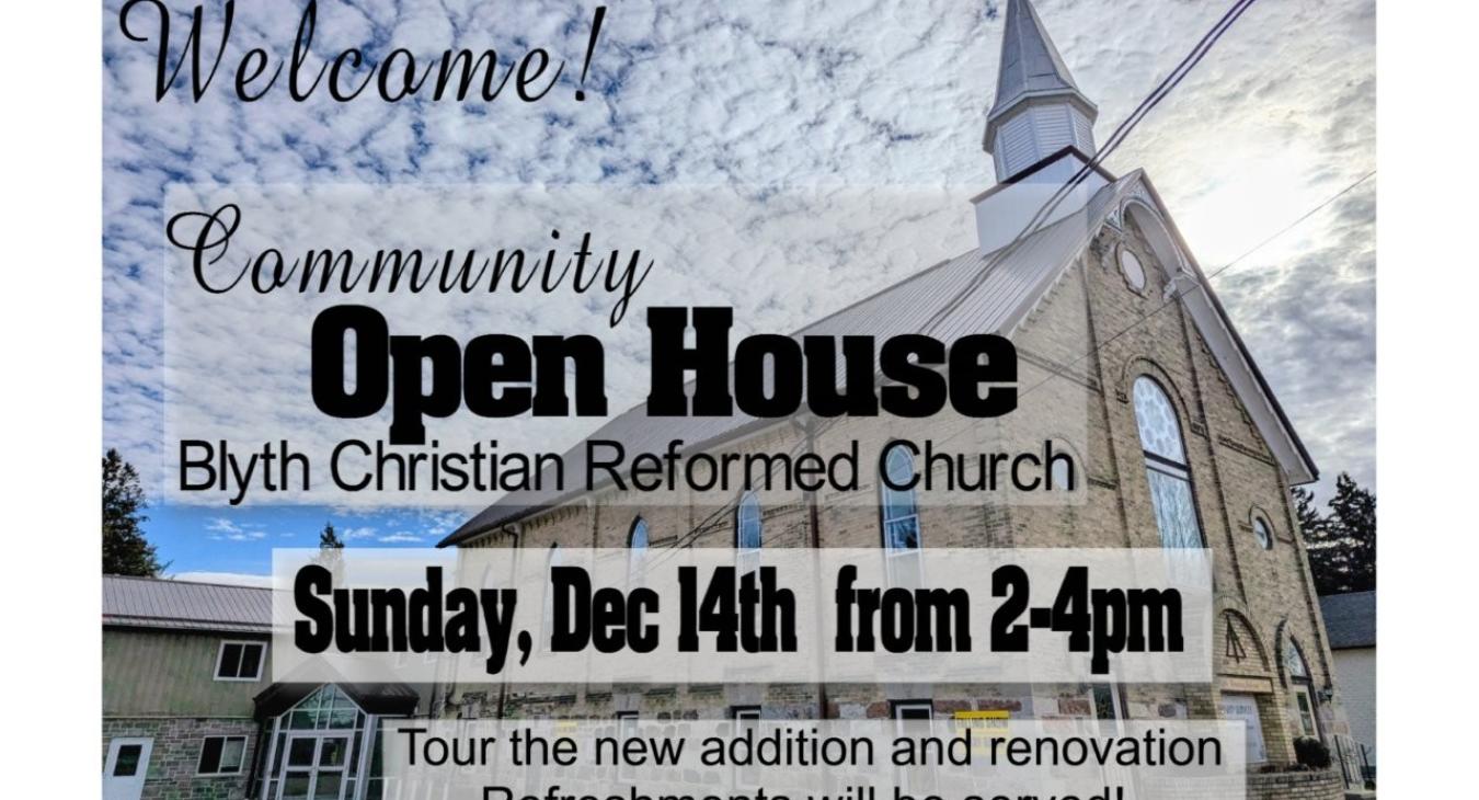 Open house Dec 14